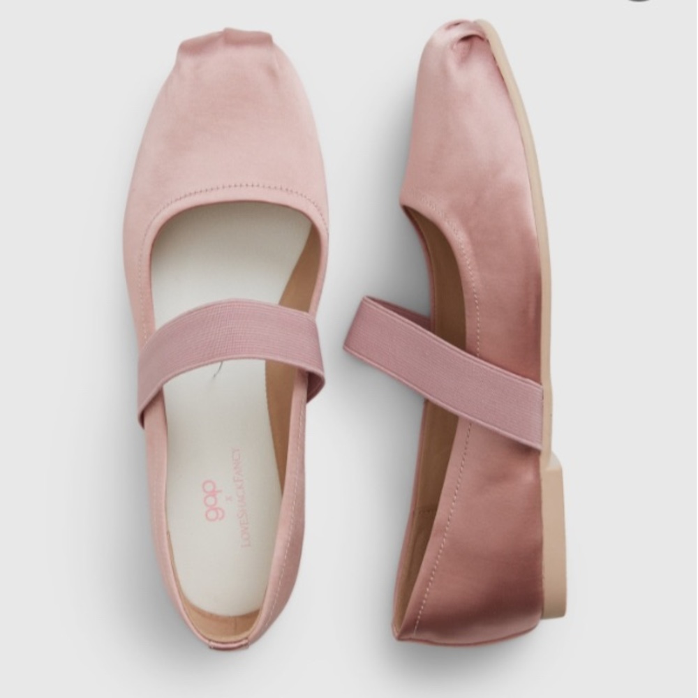 NWT LE Gap × LoveShackFancy Ballet Flats size 10